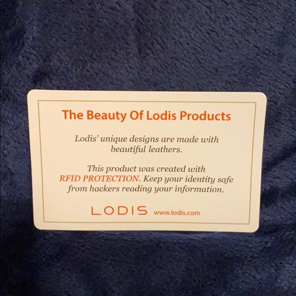 🖤NWOT Lodis Leather Wallet w/ RFID Protection🖤 - Picture 6 of 9